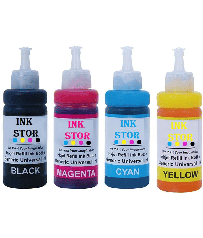     			inkstore Multicolor Four bottles Refill Kit for Compatible Refill Ink for E_pson T664, L110 L130 L210 L220 l300 l310 l350 l355 l353 l355 l360