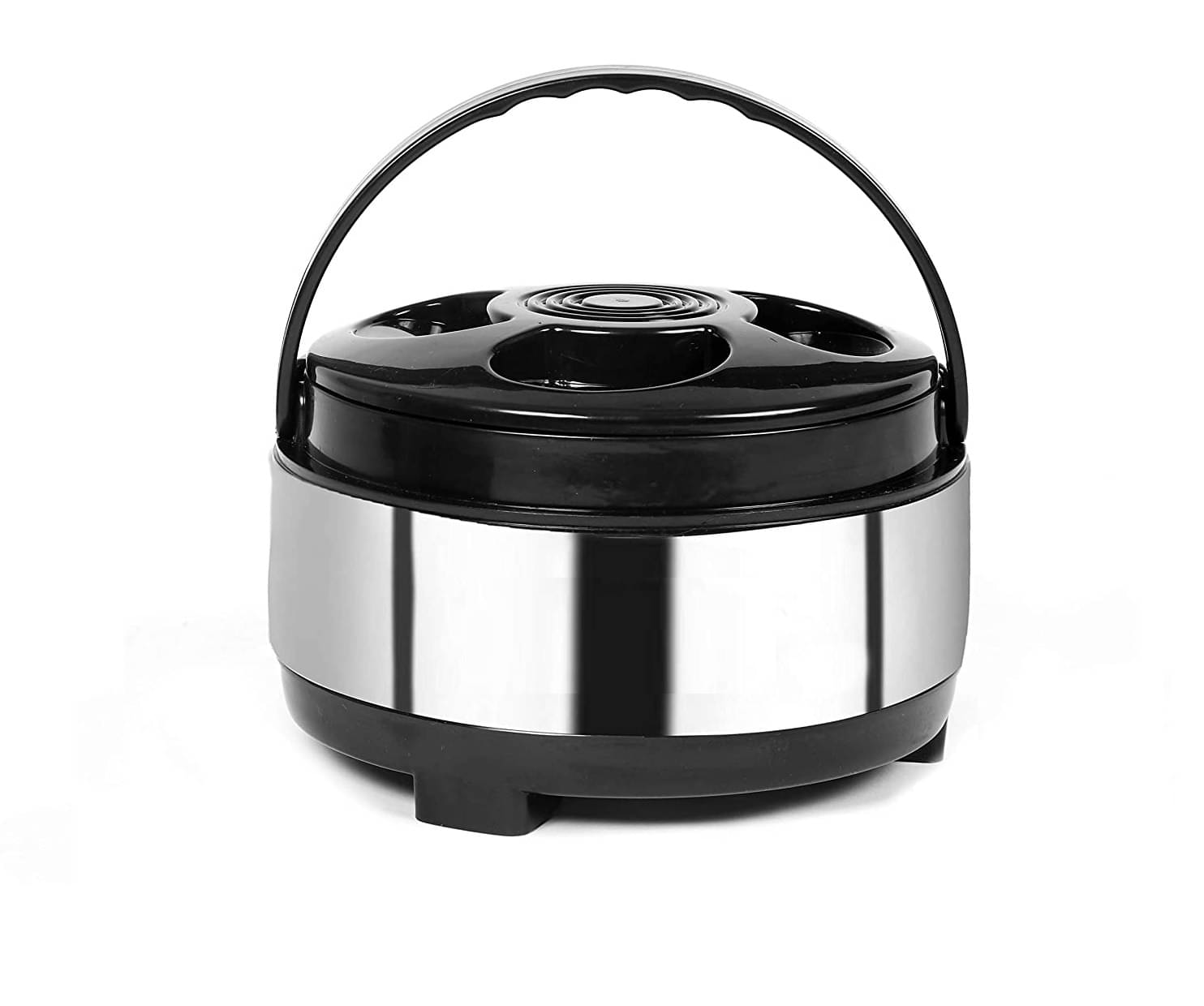 Dynore Casserole 3500 ml Silver Steel Thermoware Casserole ( Set of 1 , 2000 mL ) Dynore Casserole 3500 ml Silver Steel Thermoware Casserole ( Set of 1 , 2000 mL )