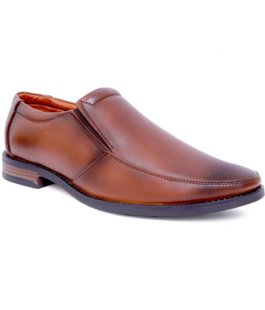 Fashion Victim - Brown Men's Slip On Formal Shoes Fashion Victim - Brown Men's Slip On Formal Shoes