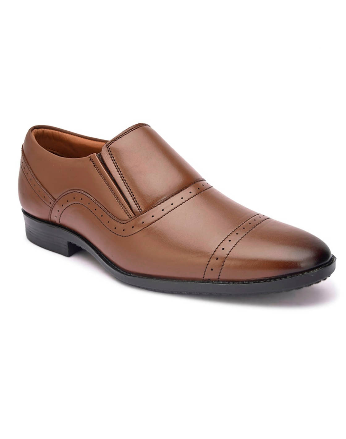 Fashion Victim - Brown Men's Slip On Formal Shoes     			Fashion Victim - Brown Men's Slip On Formal Shoes