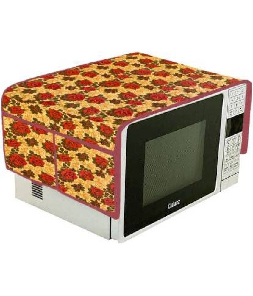 Single Polyester Yellow Microwave Oven Cover - 20-22L Single Polyester Yellow Microwave Oven Cover - 20-22L
