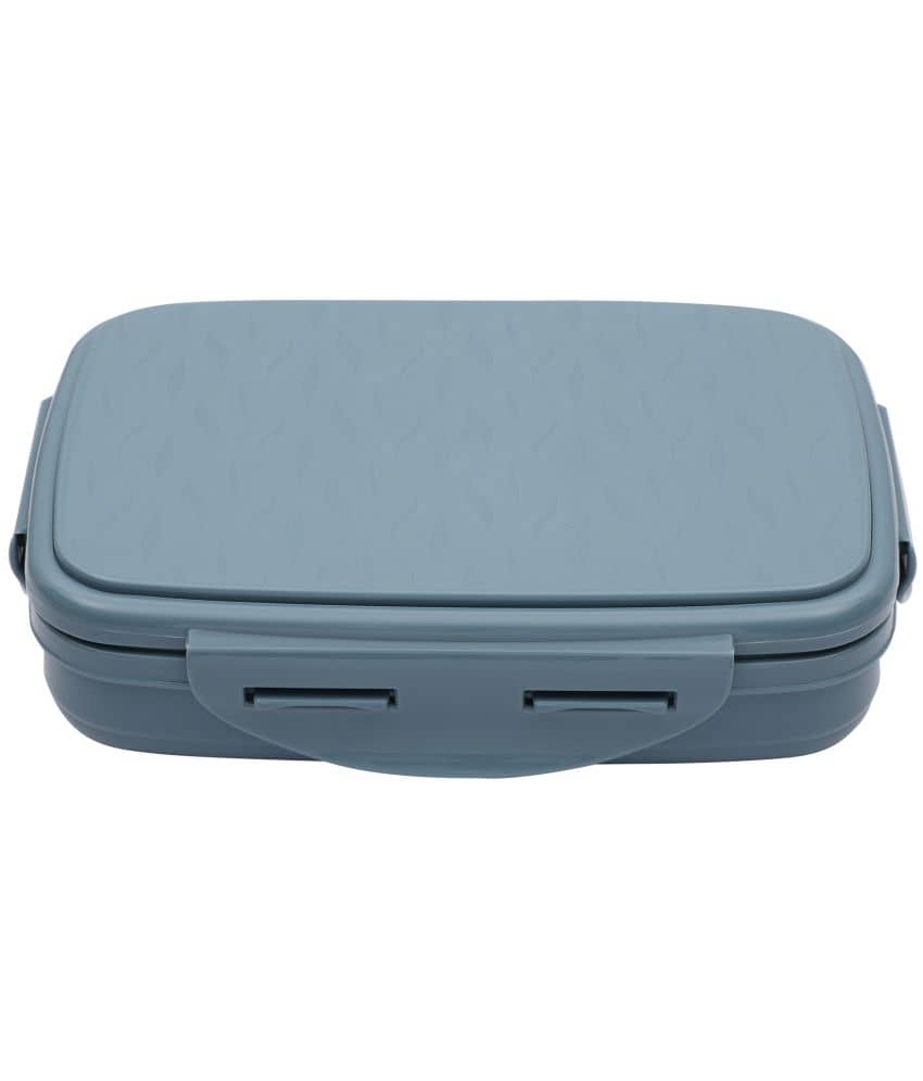 Jaypee - Blue Stainless Steel Lunch Box ( Pack of 1 )