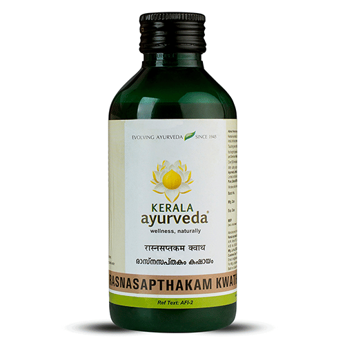 Kerala Ayurveda Rasnasapthakam Kwath, 200 ml     			Kerala Ayurveda Rasnasapthakam Kwath, 200 ml