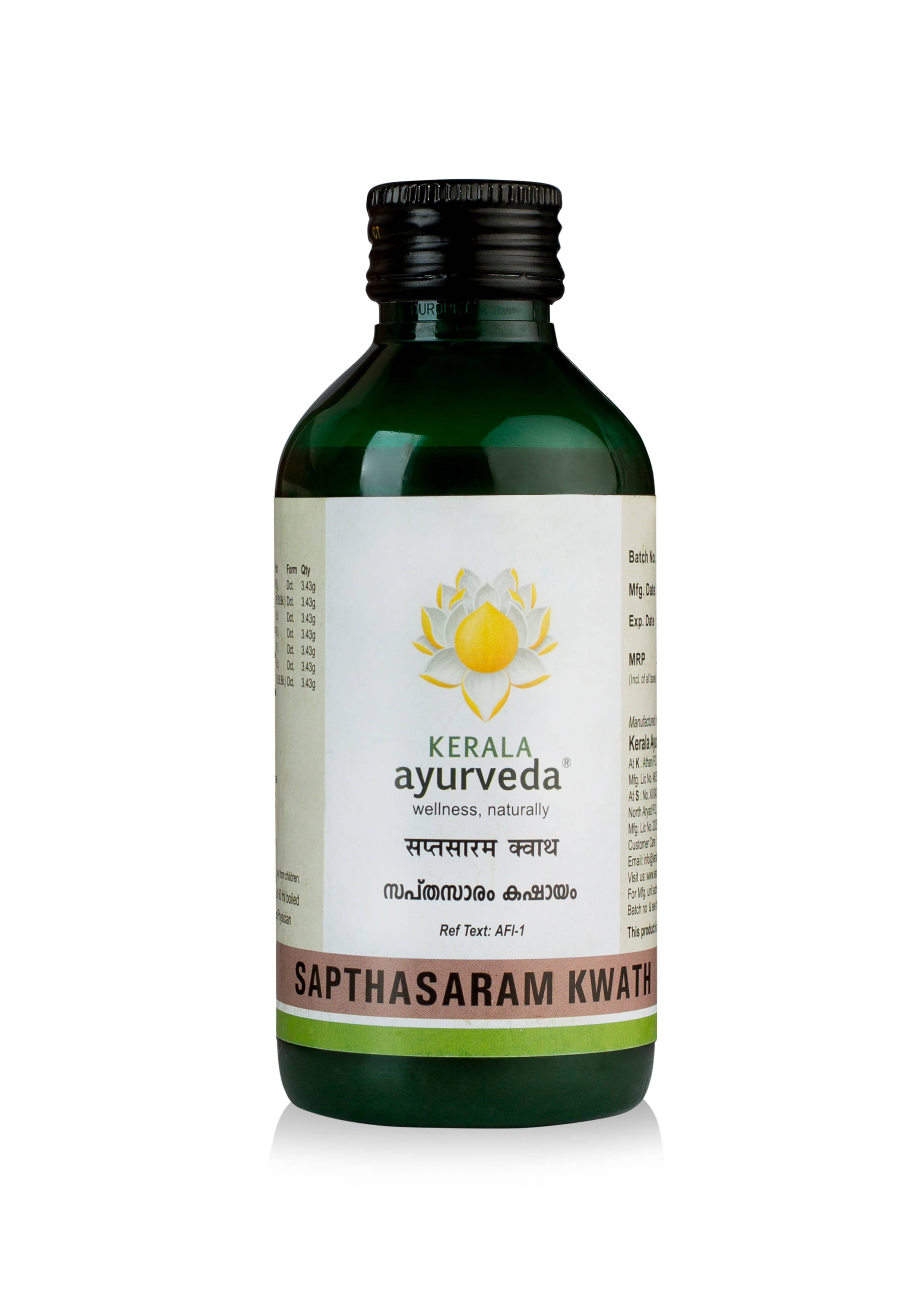 Kerala Ayurveda Sapthasaram Kwath, 200 ml Kerala Ayurveda Sapthasaram Kwath, 200 ml