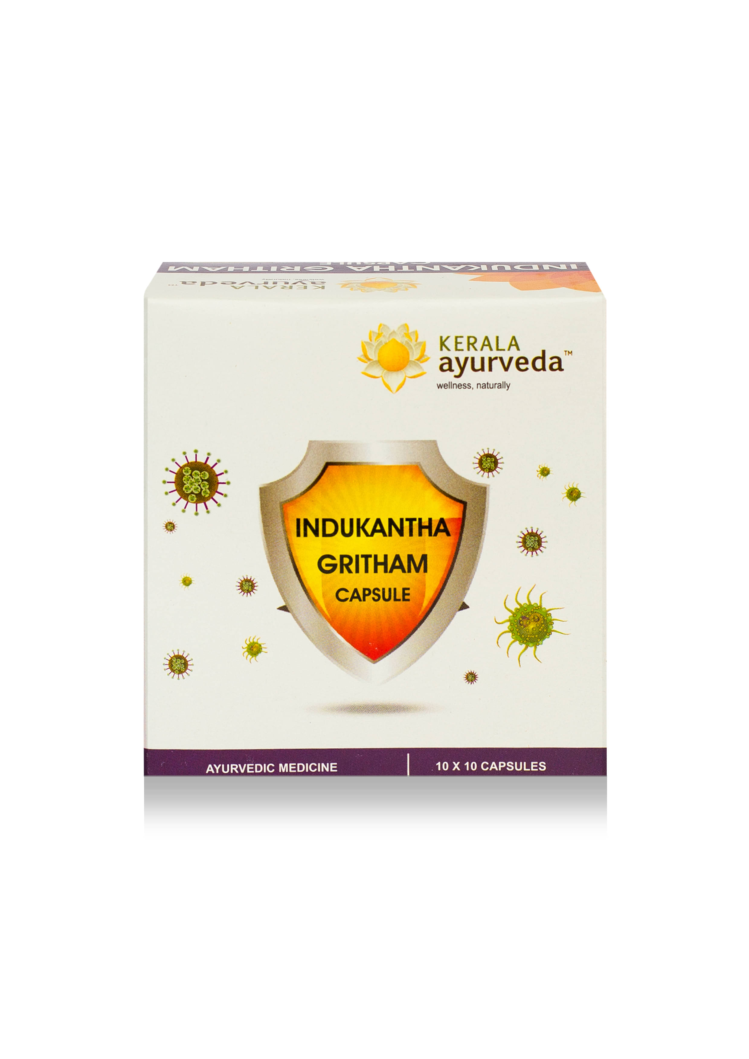 Kerala Ayurveda Indukantha Gritham Capsule, 100 Count Kerala Ayurveda Indukantha Gritham Capsule, 100 Count