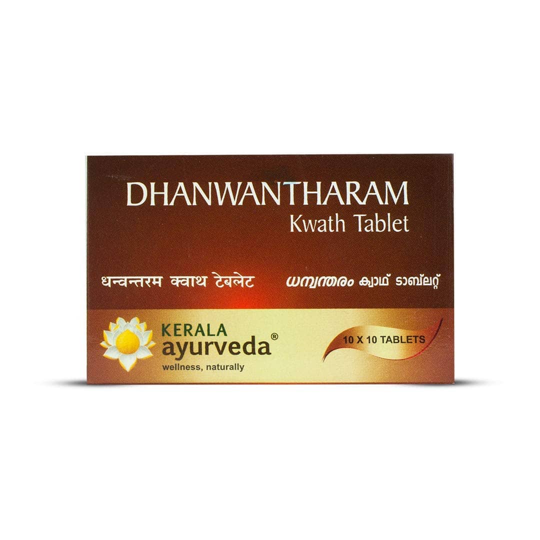 Kerala Ayurveda Dhanwantharam Kwath Tablet, 100 Nos.