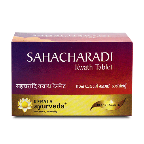 Kerala Ayurveda Sahacharadi Kwath Tablet, 100 Tab     			Kerala Ayurveda Sahacharadi Kwath Tablet, 100 Tab