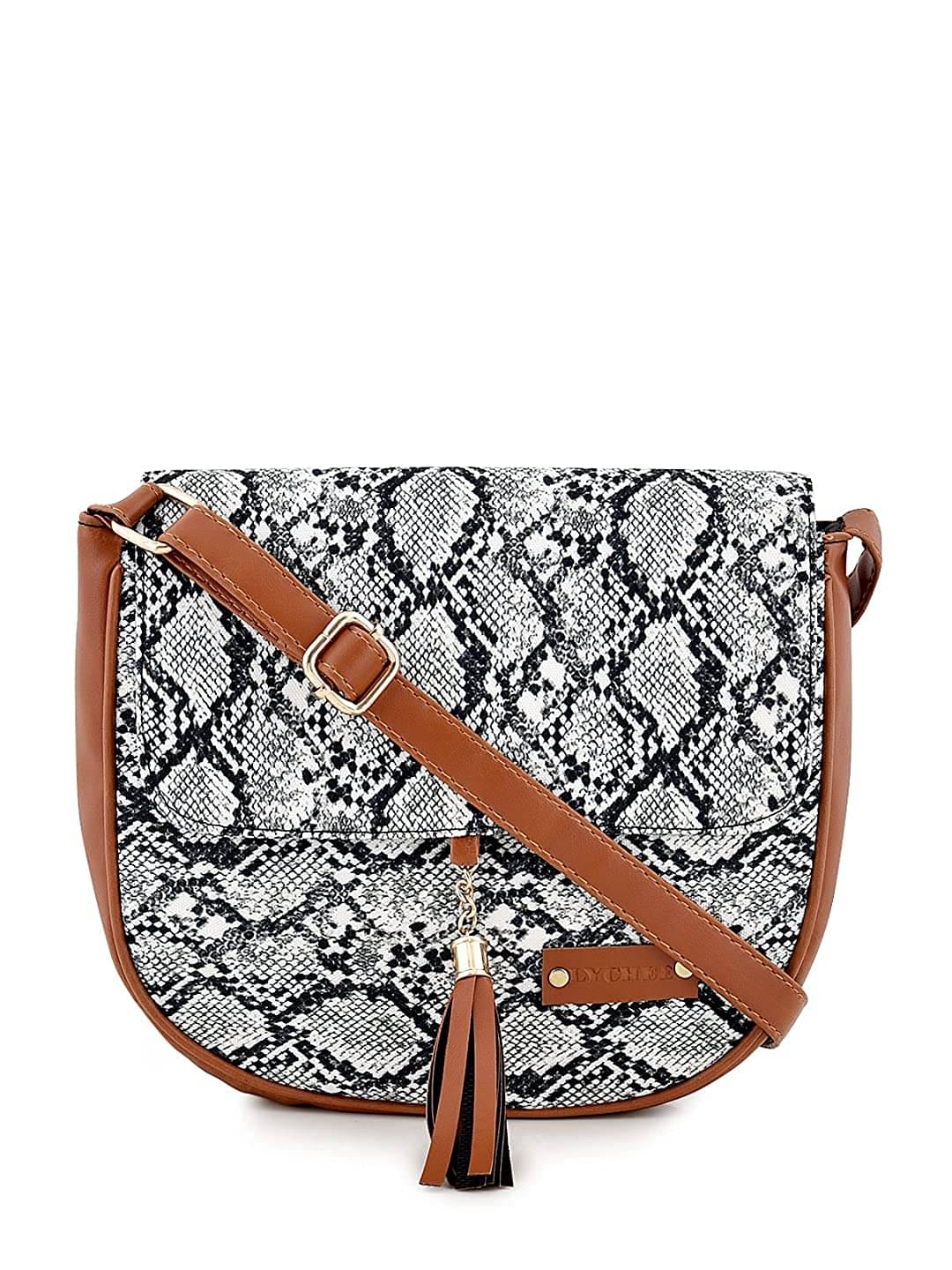     			SAKWOODS Sling Bag Canvas Set of 1 ( White )