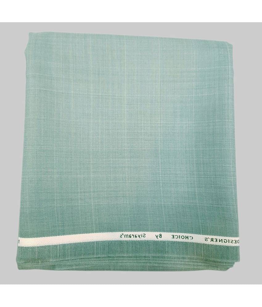     			Siyaram - Green Viscose Men's Unstitched Pant Piece ( Pack of 1 )