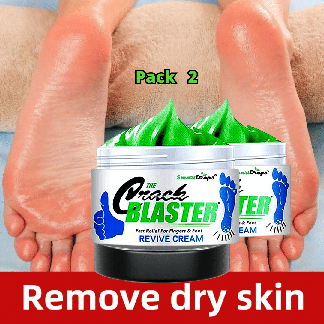 Smartdrops Cracked Heel Repair Cream Feet Cream Foot Cream ( 100 g ) Pack of 2