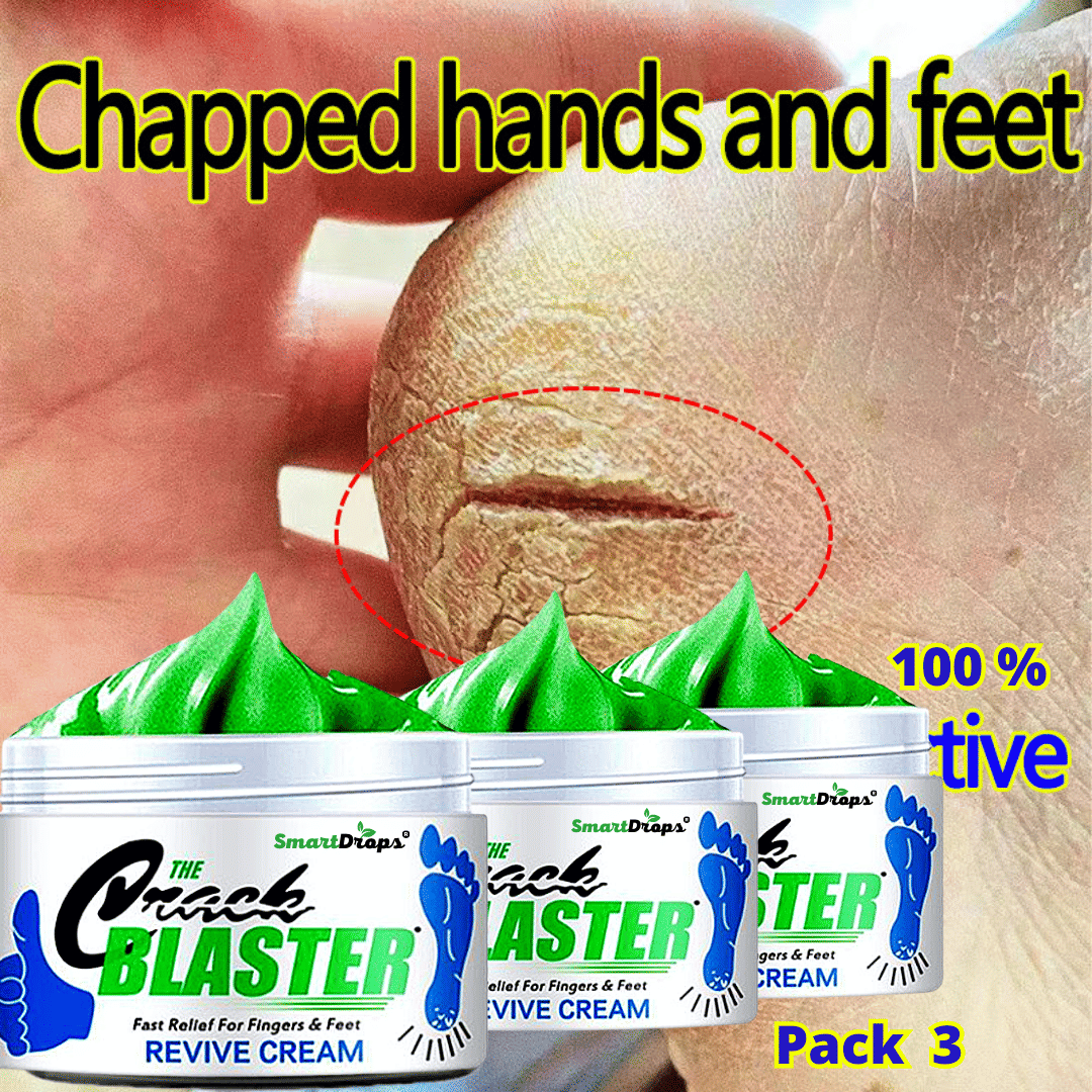 Smartdrops Nourishing Dry Cracked Foot Cream Foot Cream ( 150 g ) Pack of 3