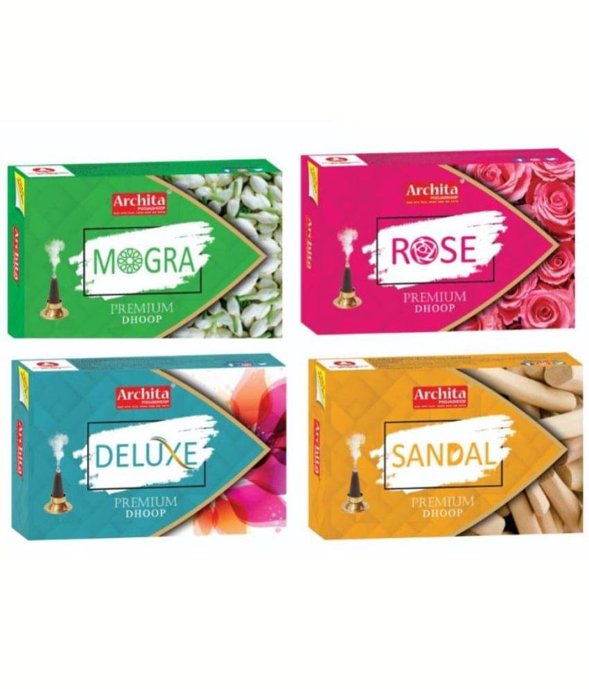     			archita poojabatti - Dhoop Exotic 15 gm ( Pack of 4 )