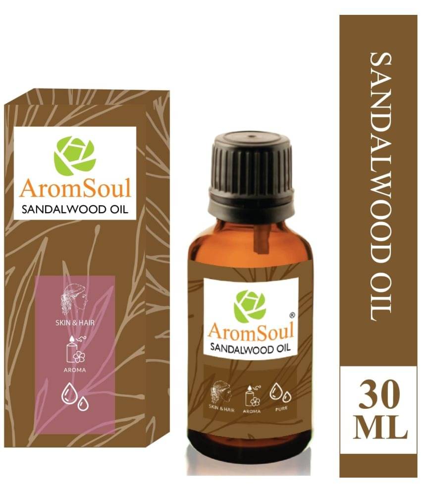 aromsoul - Sandalwood Essential Oil 30 mL ( Pack of 1 ) aromsoul - Sandalwood Essential Oil 30 mL ( Pack of 1 )