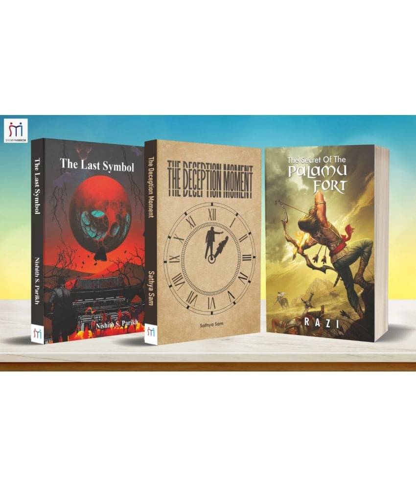 3 Historical Thriller & Suspense Novel Combo By Sathya Sam, Razi, Nishith Parikh\n 3 Historical Thriller & Suspense Novel Combo By Sathya Sam, Razi, Nishith Parikh\n