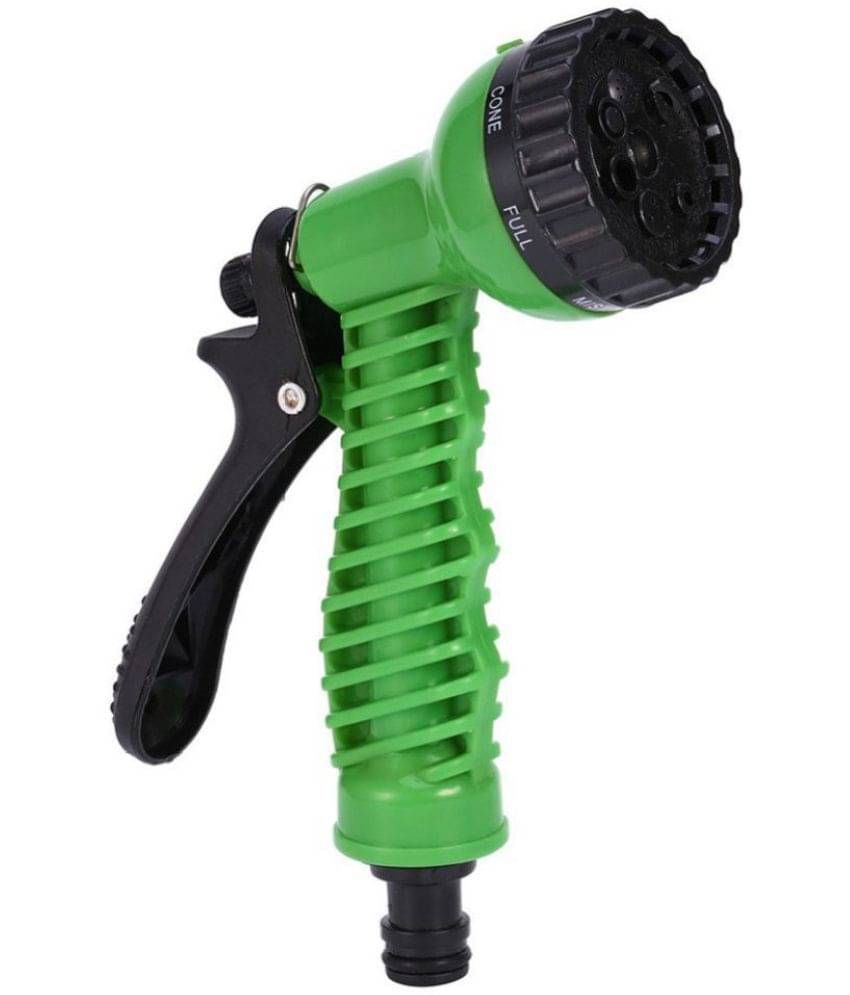 7 Function Highpressure Water Gun for Car and Bike and Gardening Cleaning (Water Pressure Depends On Tap Water Flow) 7 Function Highpressure Water Gun for Car and Bike and Gardening Cleaning (Water Pressure Depends On Tap Water Flow)