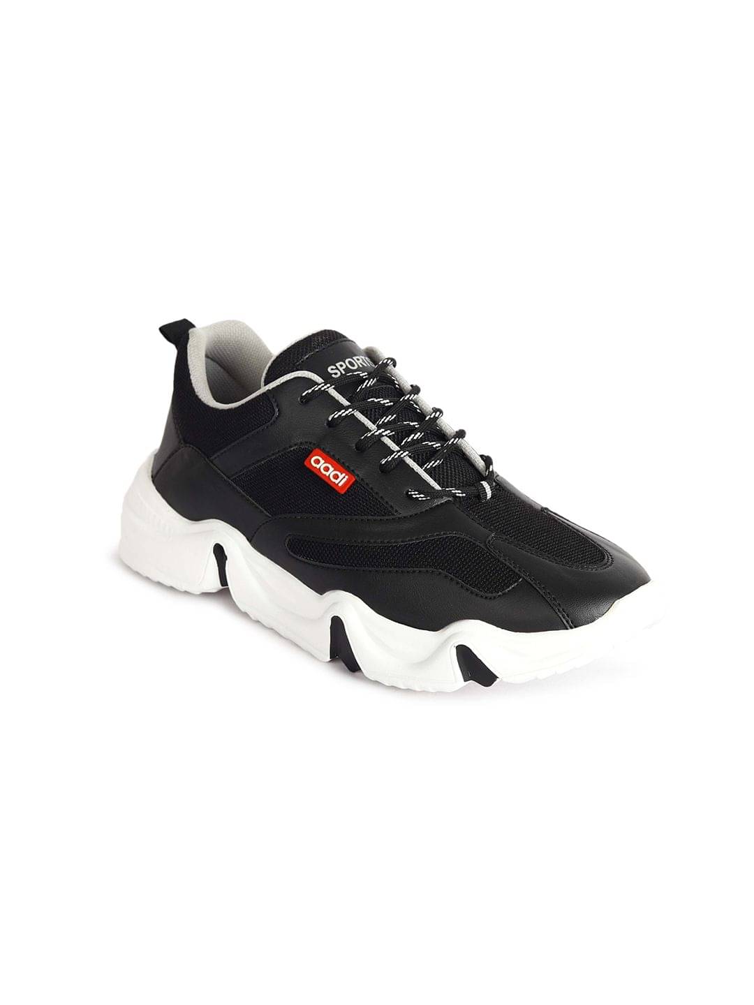     			Aadi Outdoor Causal Shoes - Black Men's Sneakers