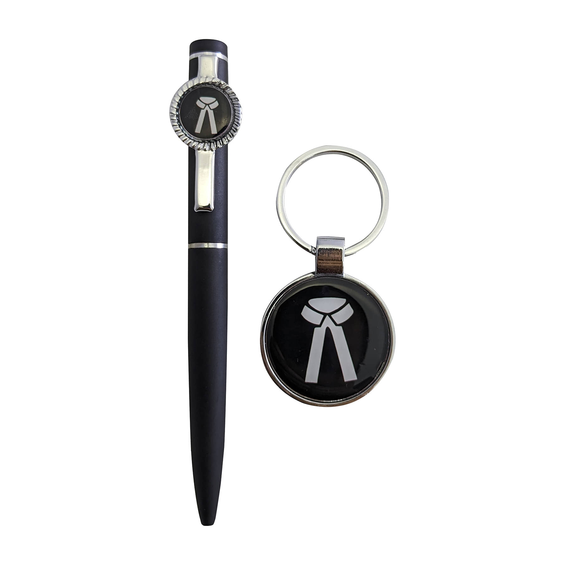     			Advocate Pen and Keychain Set Name Print
