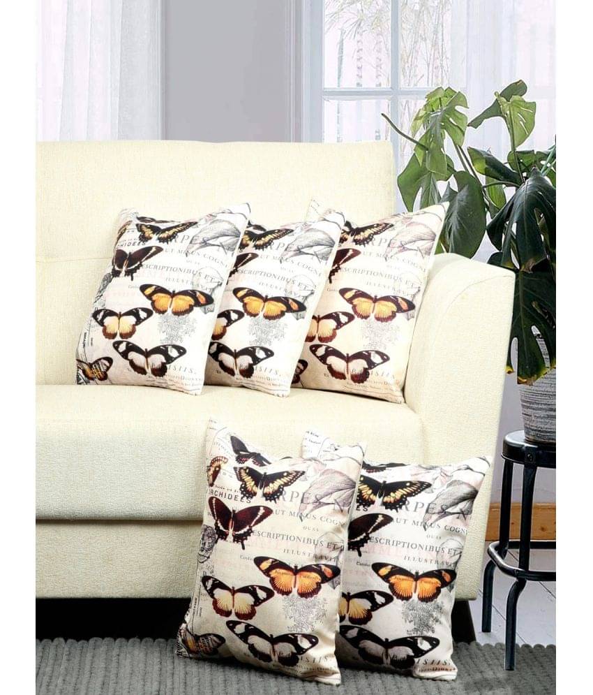     			BELLA TRUE Set of 5 Cushion Covers Abstract Themed ( 40 x 40 )
