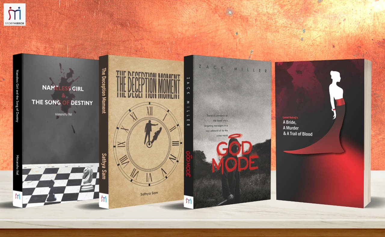 Combo of 4 Gripping Thriller Tales By Himanshu Ital, Zack Miller, Laxmi Natraj, Sathya Sam Combo of 4 Gripping Thriller Tales By Himanshu Ital, Zack Miller, Laxmi Natraj, Sathya Sam