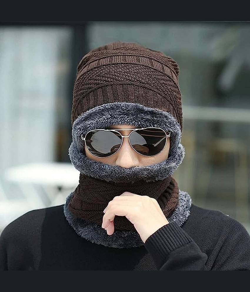 EASTERN CLUB - Brown Woollen Men's Cap ( Pack of 1 )