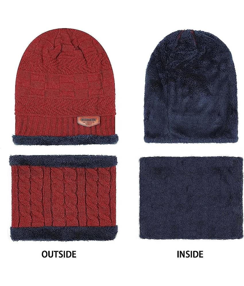 EASTERN CLUB - Brown Woollen Men's Cap ( Pack of 1 )