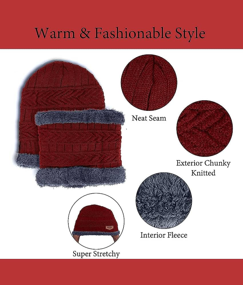 EASTERN CLUB - Brown Woollen Men's Cap ( Pack of 1 )