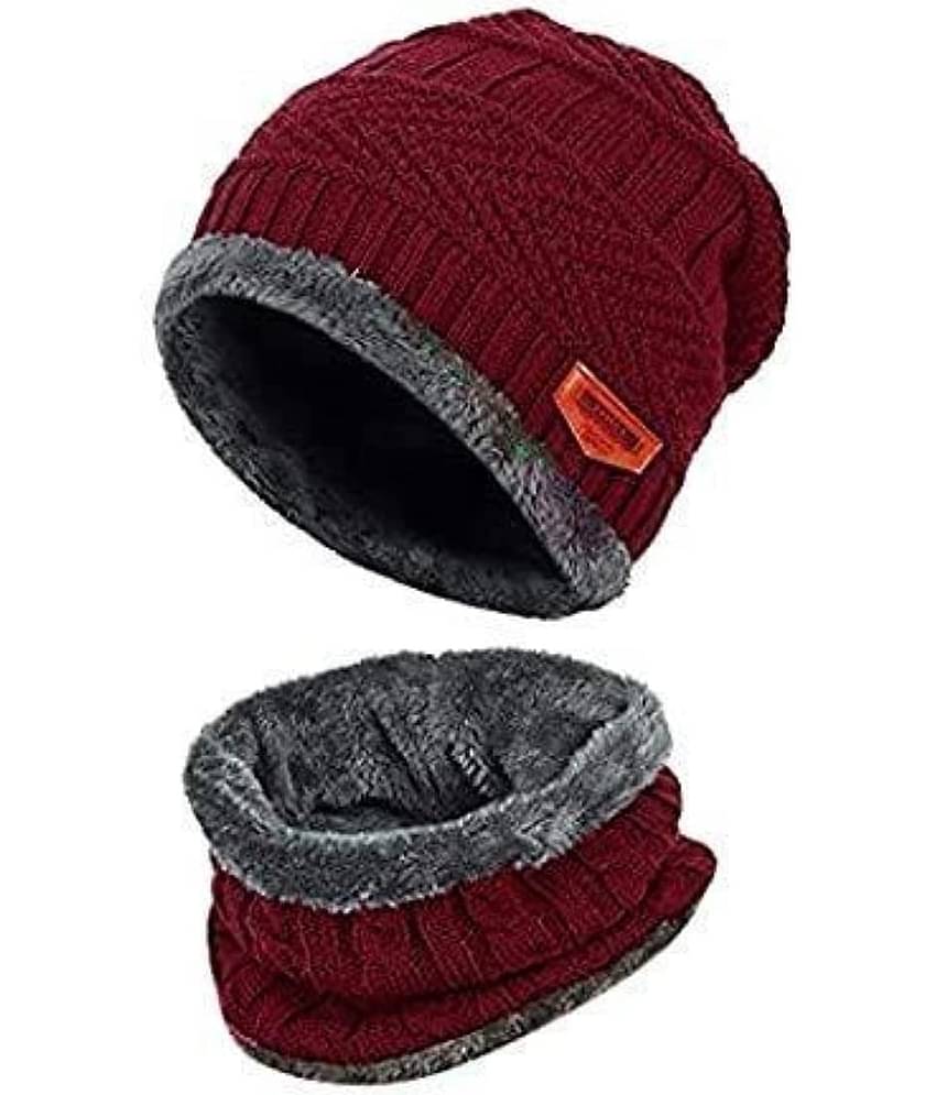 EASTERN CLUB - Brown Woollen Men's Cap ( Pack of 1 )