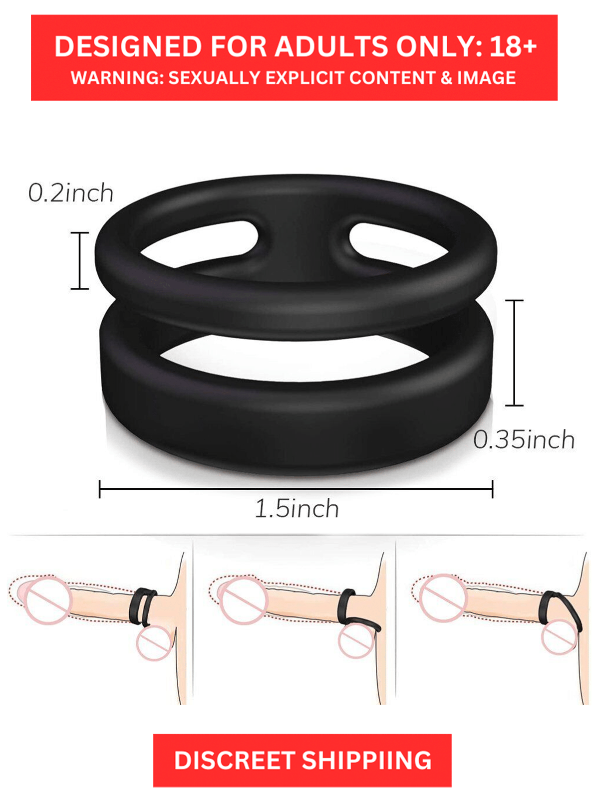     			Game Changer Instant Erection Gainer-Skin Safe Light weight Comfortable to Wear and Hold Erection with Kaamraj Lube Free