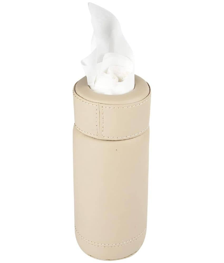 SIAGO Car Tissue Dispenser Leather Beige