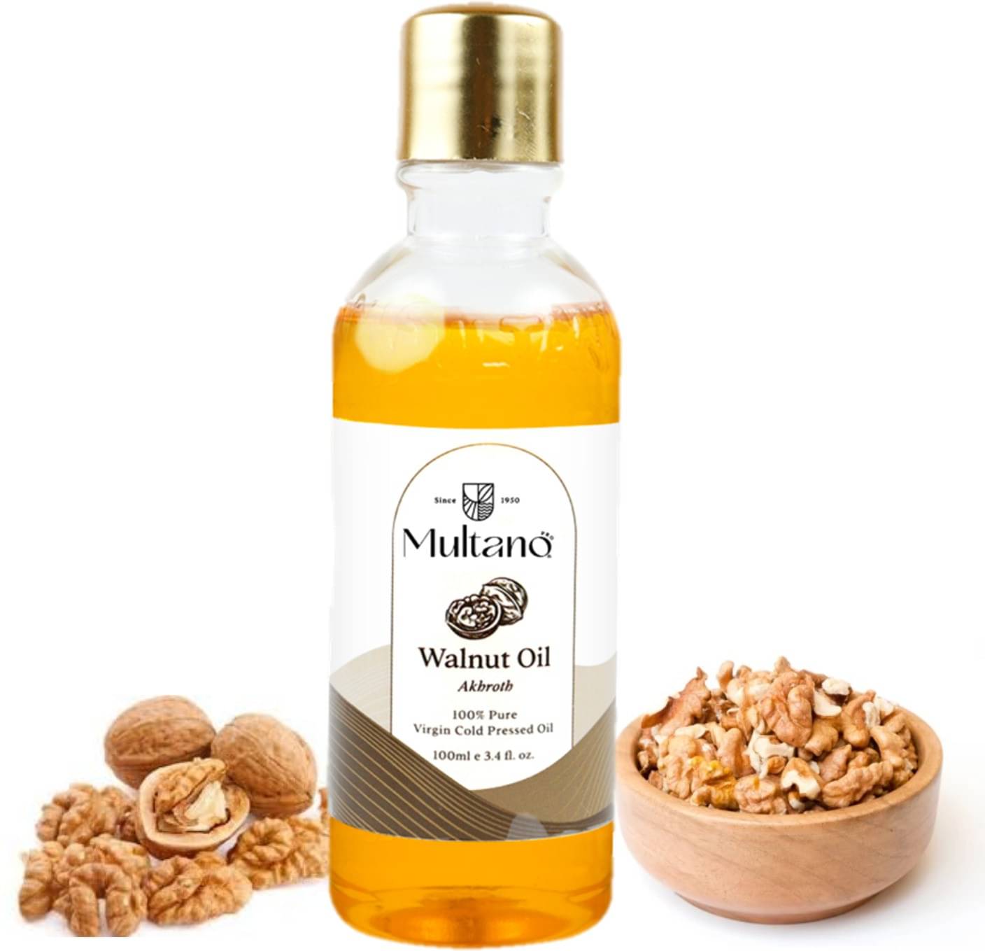 Multanopro Walnut Oil 100 mL Pack of 2 Multanopro Walnut Oil 100 mL Pack of 2