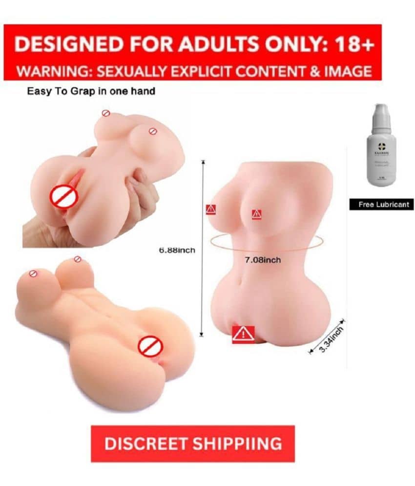 Breast & Vagina Hot Sexy Doll for Men Masturbation Enjoy real Partner Sex ( Free Lube)