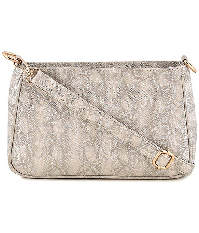     			SAKWOODS Handheld PU Set of 1 ( Silver )