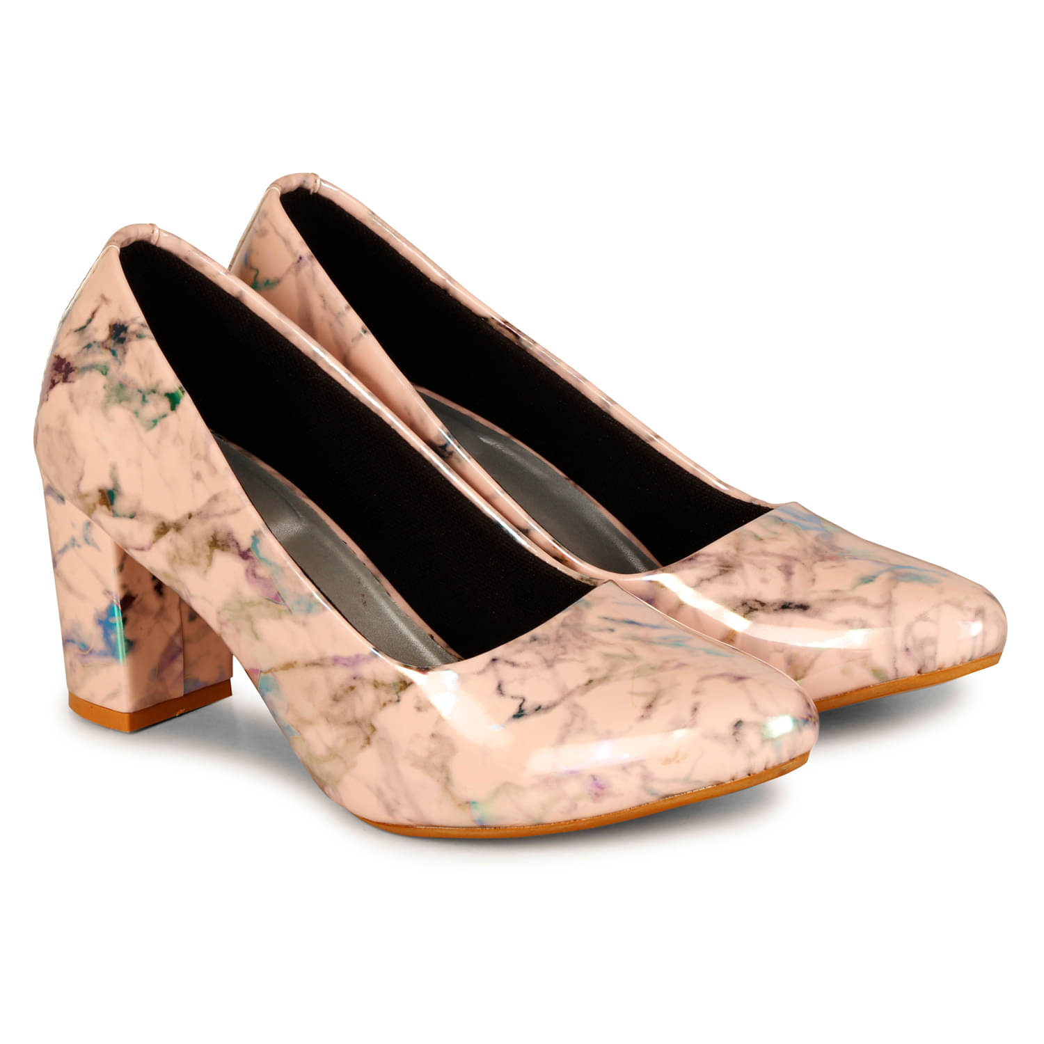     			Saheb - Pink Women's Pumps Heels