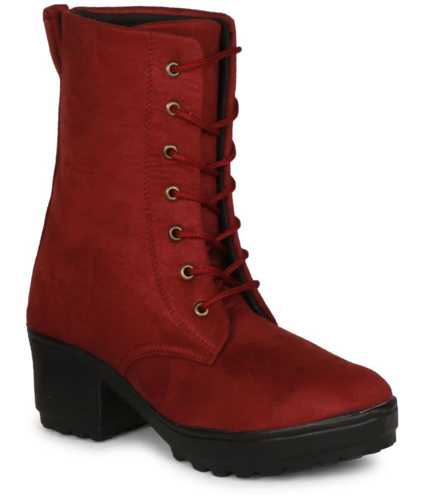 Saheb - Brown Women's Mid Calf Length Boots