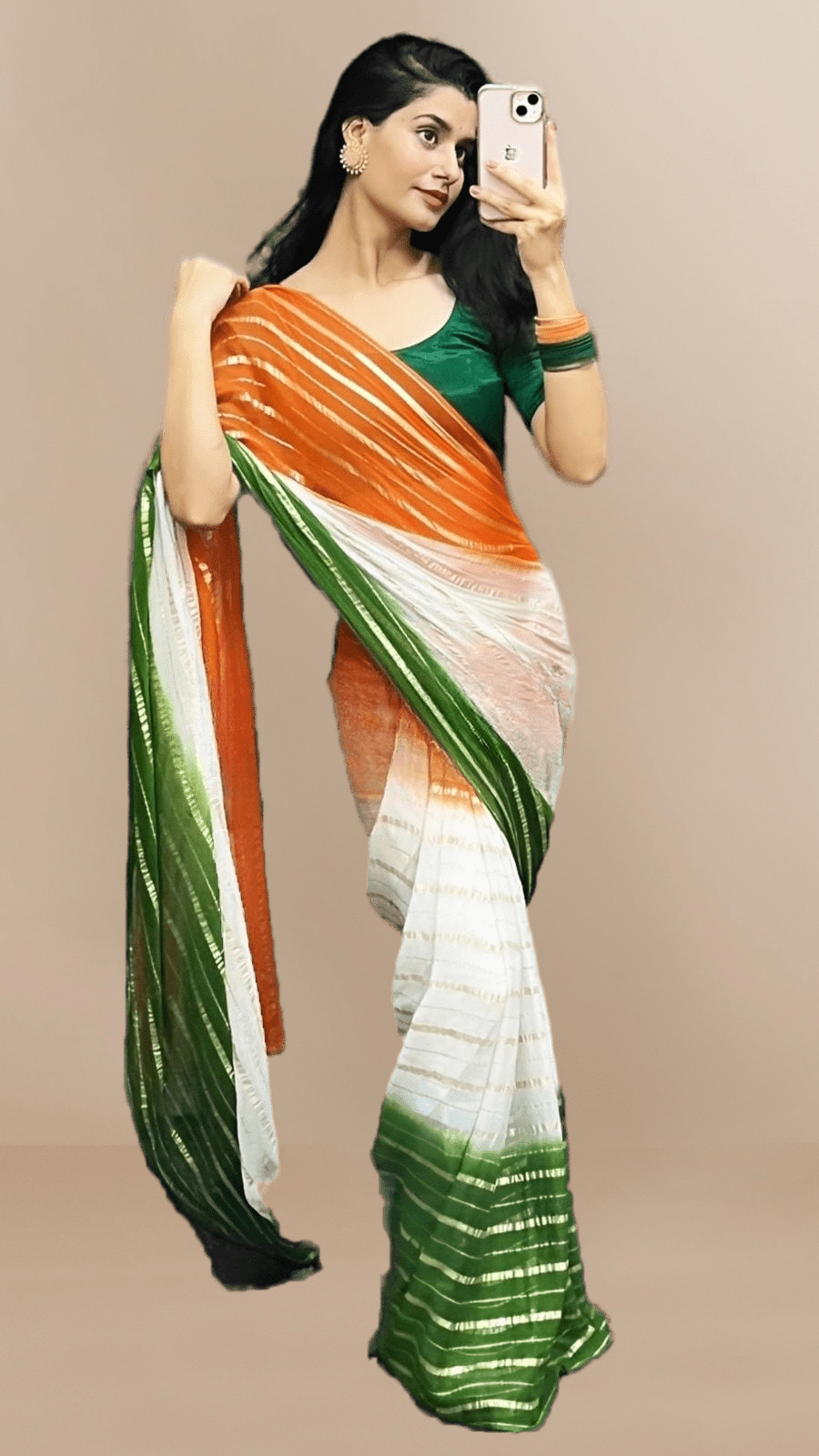 Sidhidata Nylon Printed Saree With Unstitched Blouse Piece ( Multicolour ) Sidhidata Nylon Printed Saree With Unstitched Blouse Piece ( Multicolour )