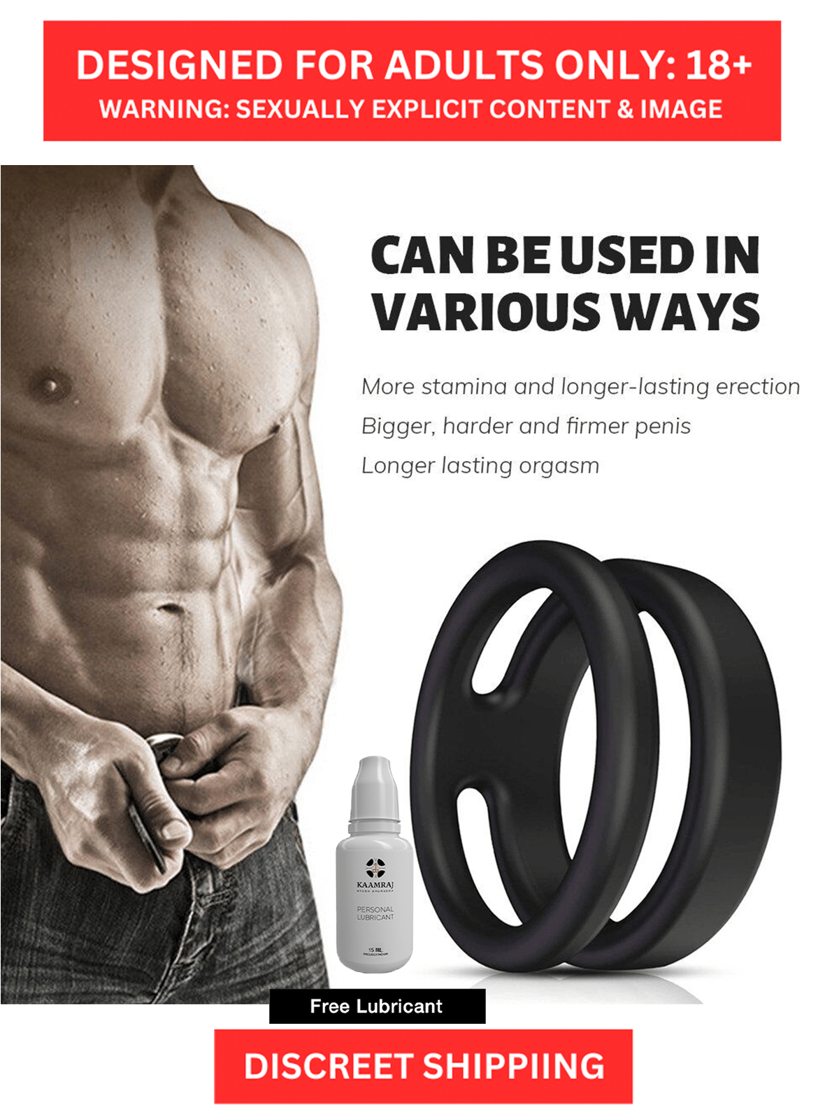 Time Delay Ring: Increase Stamina assist with delaying ejaculation and maintaining a longer-lasting erection Time Delay Ring: Increase Stamina assist with delaying ejaculation and maintaining a longer-lasting erection