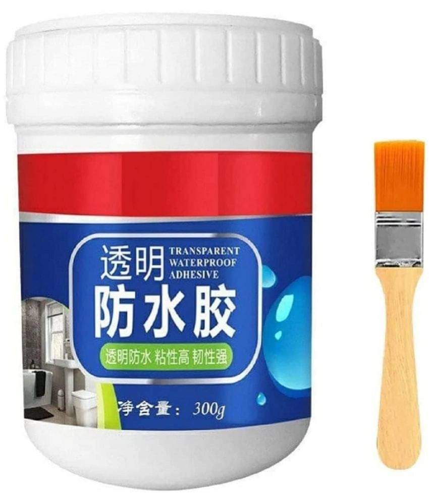     			Waterproof Crack Seal Glue 300g Leaking Sealant Window Crack Transparent Crack Sealant Roof Sealant Waterproof Gel Adhesive seal cracks agent , Marble, Wood, Wall