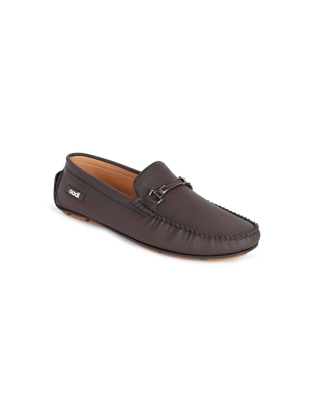     			Aadi - Brown Men's Slip on