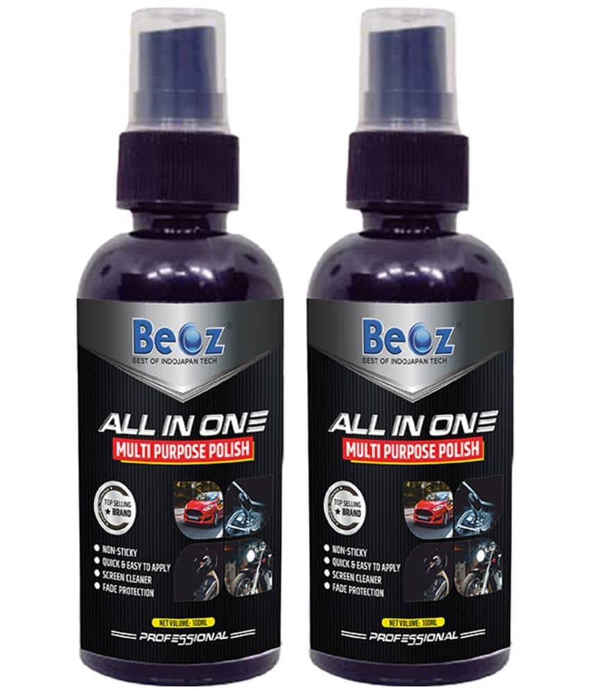 BEOZ - Heavy Cut Metal Polish For All Cars & Motorbikes ( Pack of 2 )