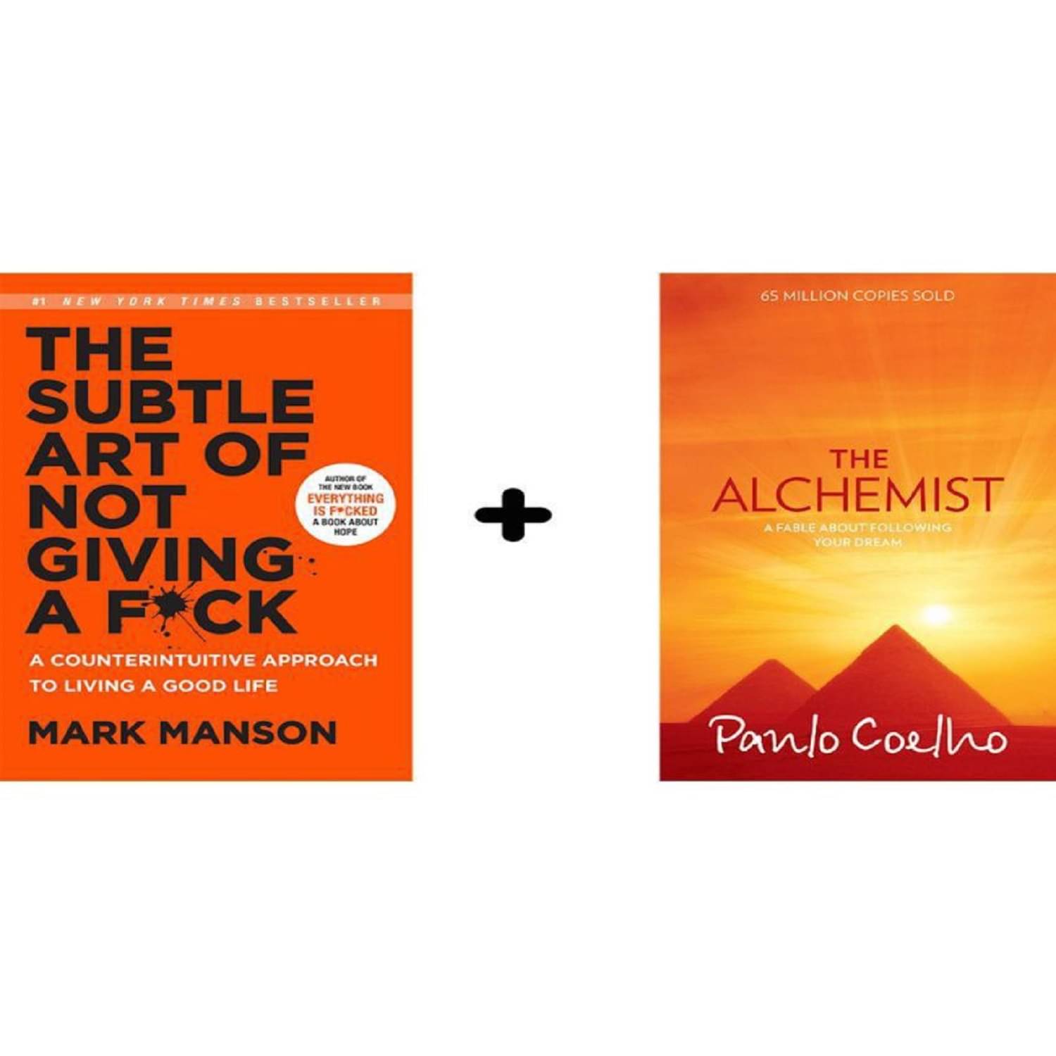 BEST COMBO : THE SUBTLE ART OF NOT GIVING A F*CK + THE ALCHEMIST (ENGLISH PAPERBACK) BEST COMBO : THE SUBTLE ART OF NOT GIVING A F*CK + THE ALCHEMIST (ENGLISH PAPERBACK)