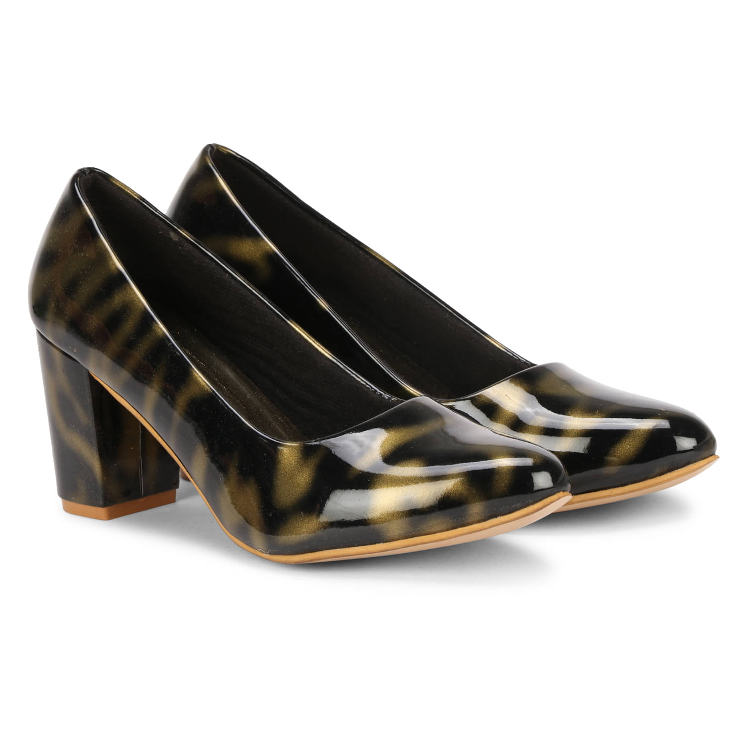     			Commander - Gold Women's Pumps Heels