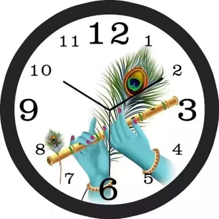     			KP CRAFT - Circular Analog Wall Clock