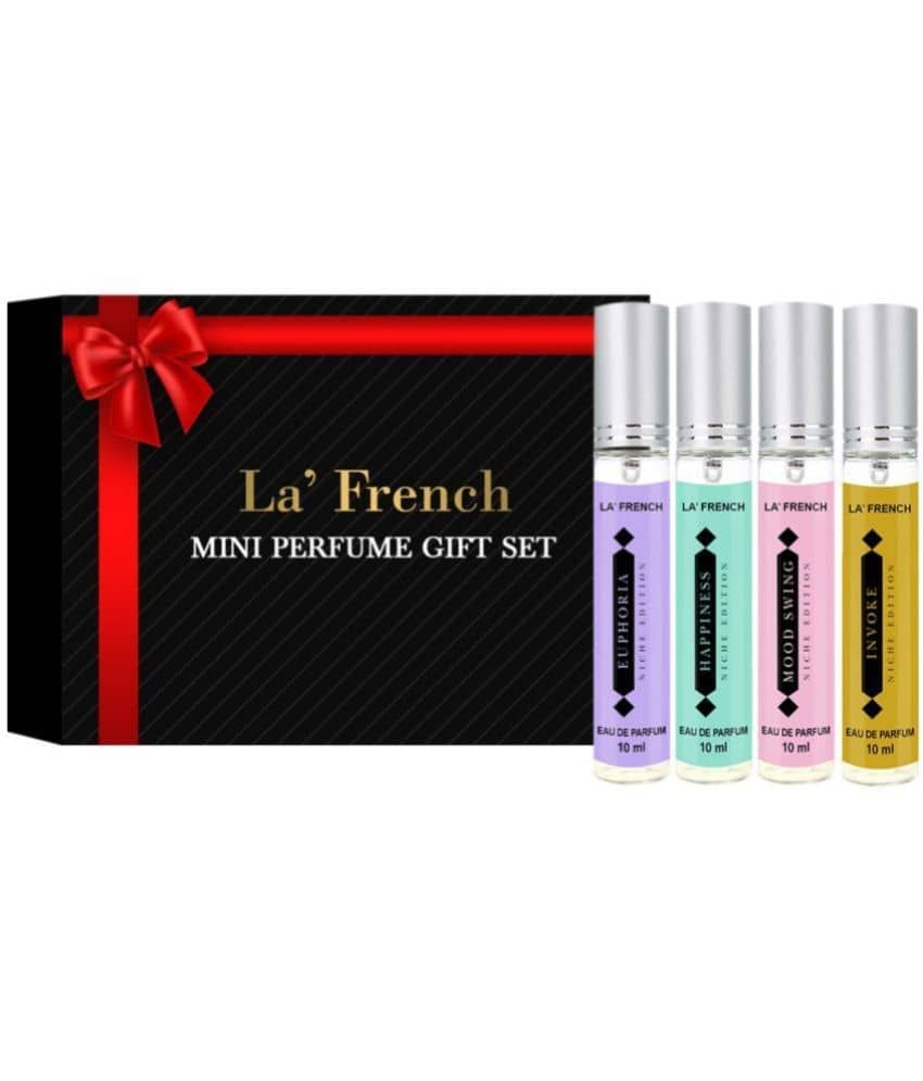 LA FRENCH - Mini Gift Set Mood Eau De Parfum (EDP) For Unisex 40ml ( Pack of 1 )