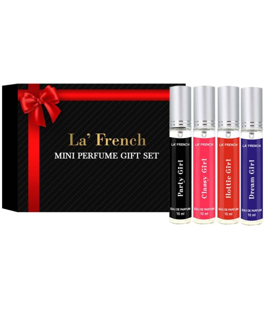 LA FRENCH - Mini Gift Set Sassy Perfumes Eau De Parfum (EDP) For Women 40ml ( Pack of 1 )