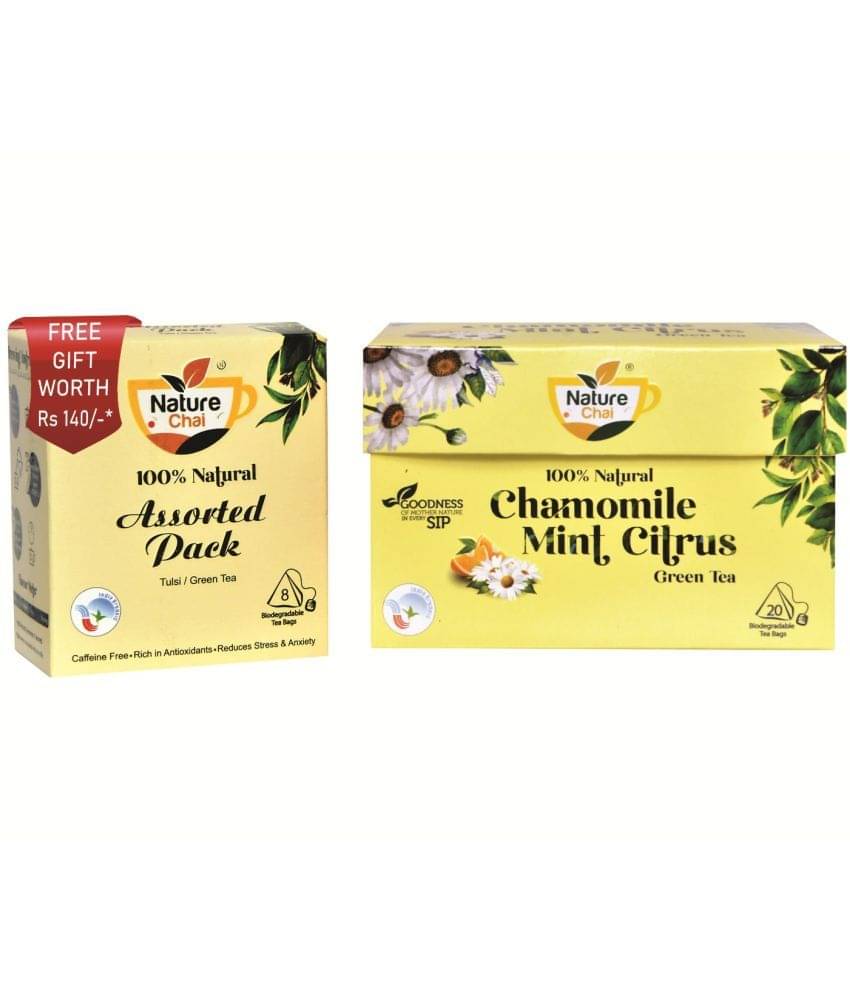 NATURE CHAI Chamomile Tea Bags 20 no.s NATURE CHAI Chamomile Tea Bags 20 no.s