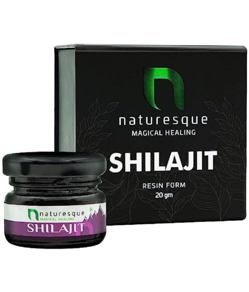     			Naturesque 100% Ayurvedic Pure Original Himalayan Shilajit/Shilajeet Resin From To Improve Performance Endurance Strength and Stamina for men & women - 20g