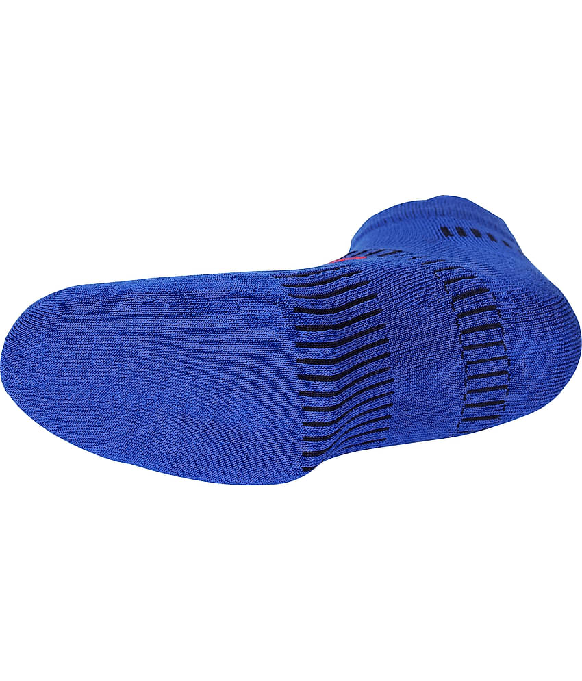 RC. ROYAL CLASS - 100% Organic Cotton Men's Colorblock Multicolor Ankle Length Socks ( Pack of 3 )