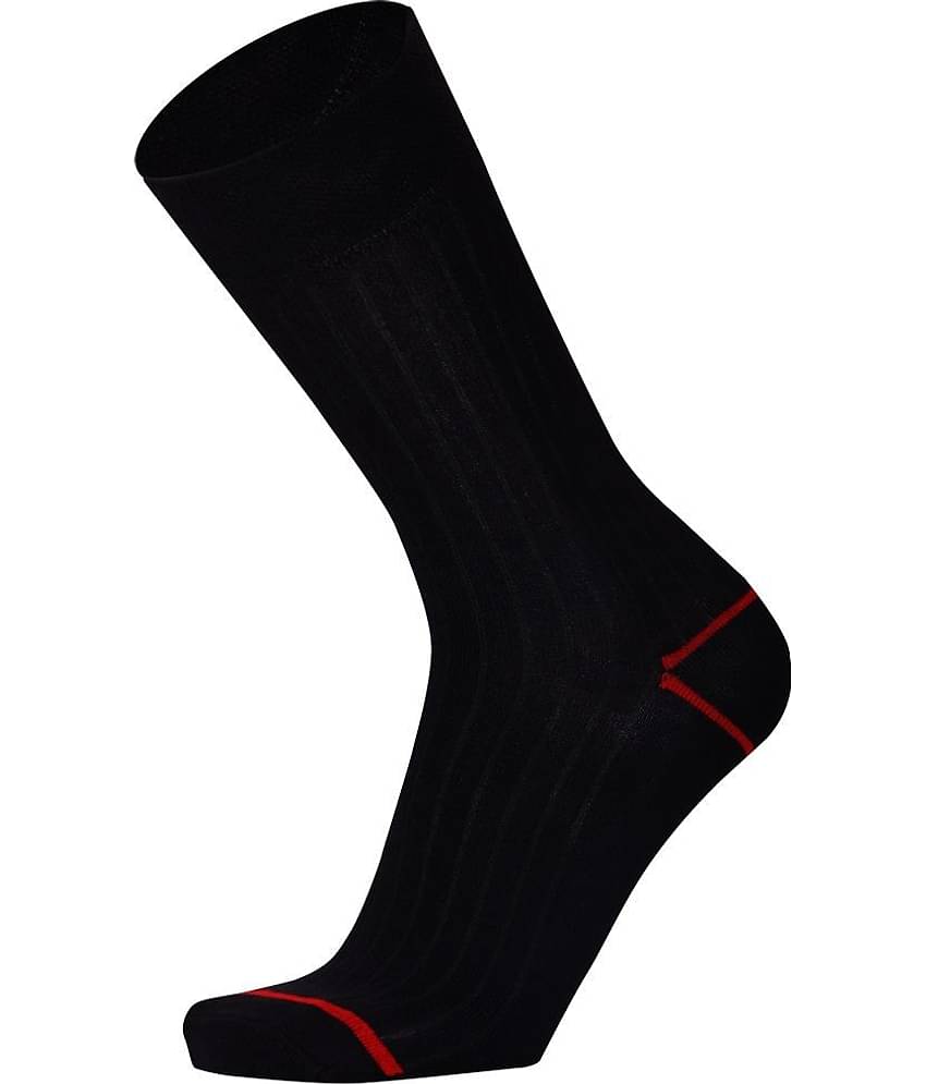 RC. ROYAL CLASS - 100% Organic Cotton Men's Striped Multicolor Full Length Socks ( Pack of 3 )