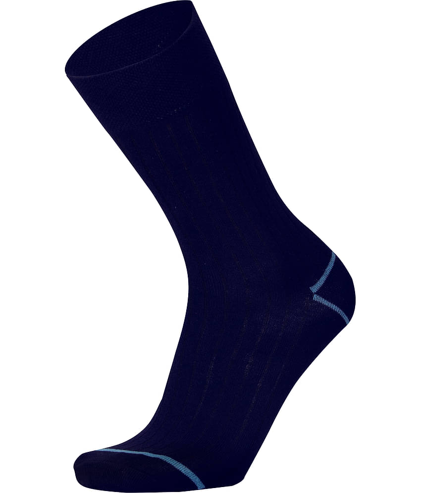 RC. ROYAL CLASS - 100% Organic Cotton Men's Striped Multicolor Full Length Socks ( Pack of 3 )