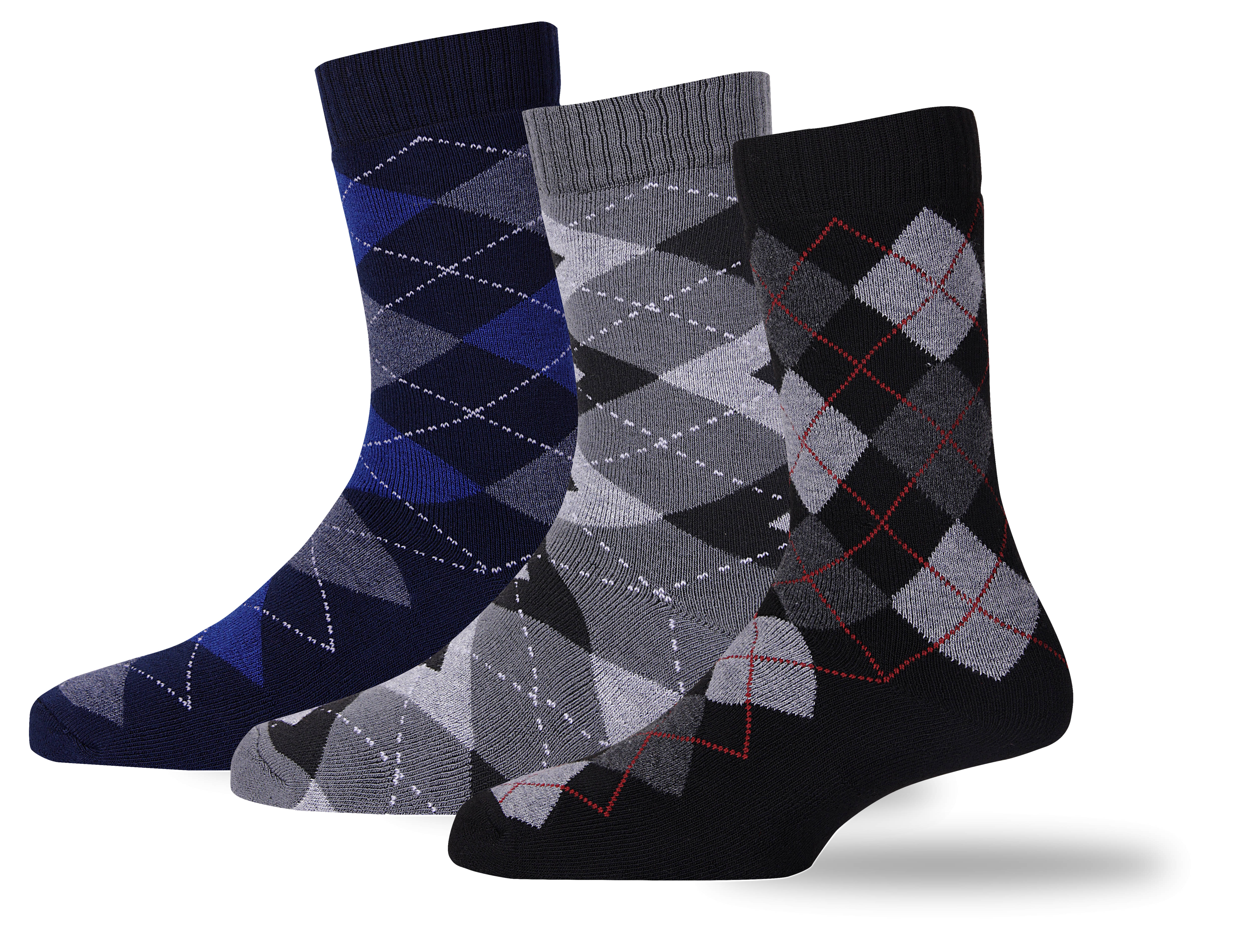 RC. ROYAL CLASS - Cotton Men's Colorblock Multicolor Full Length Socks ( Pack of 3 ) RC. ROYAL CLASS - Cotton Men's Colorblock Multicolor Full Length Socks ( Pack of 3 )